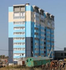 Покраска фасадов зданий под ключ